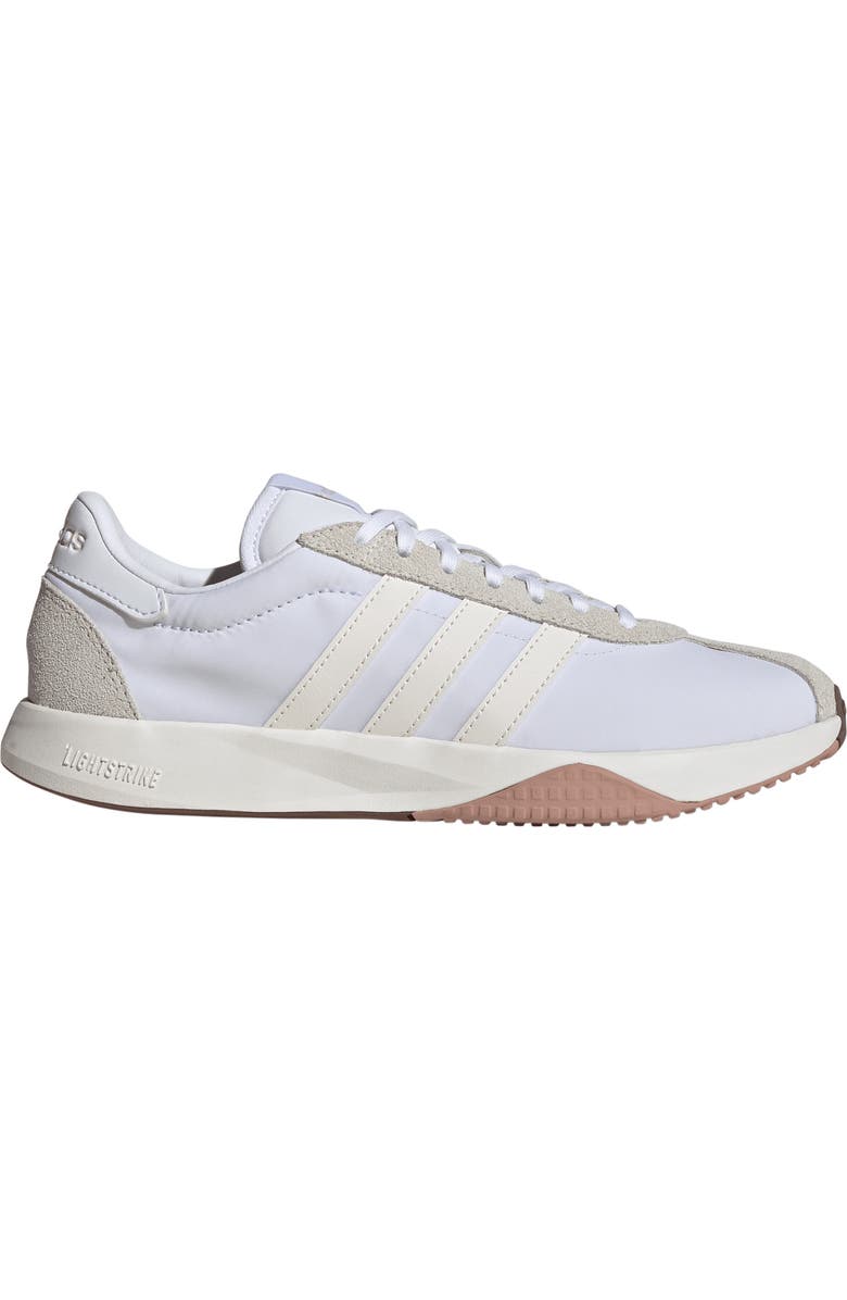 adidas 76/26 Sneaker, Alternate, color, White/ Chalk White/ Quartz