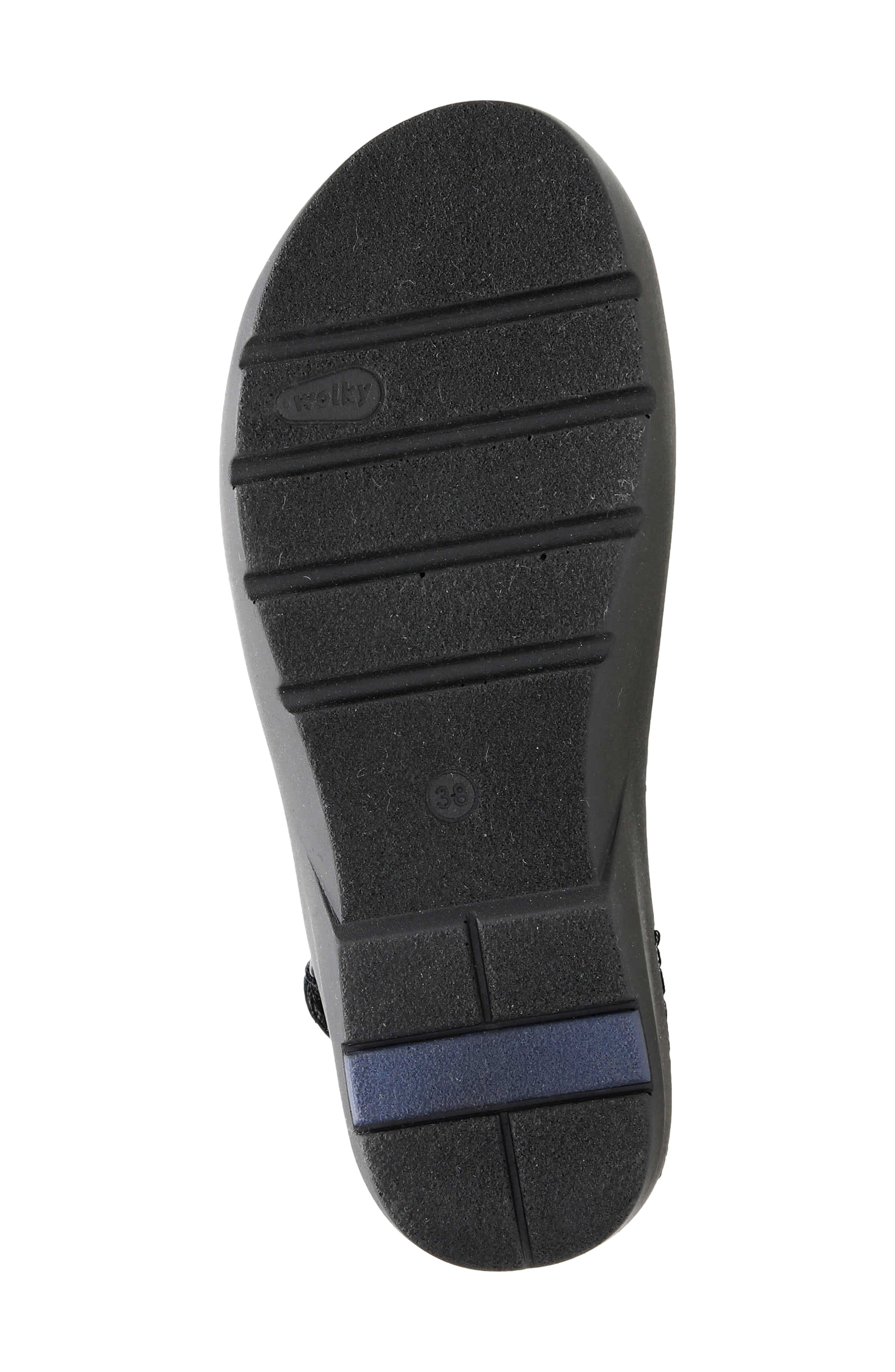 Lisse Slingback Sandal, Alternate, color, BLACK BLUE