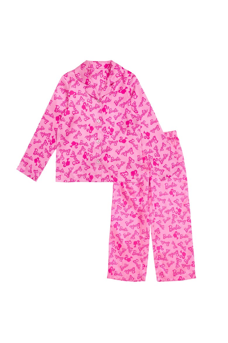 2-Piece Pajama Shirt and Pants Set, Main, color, Light Pink
