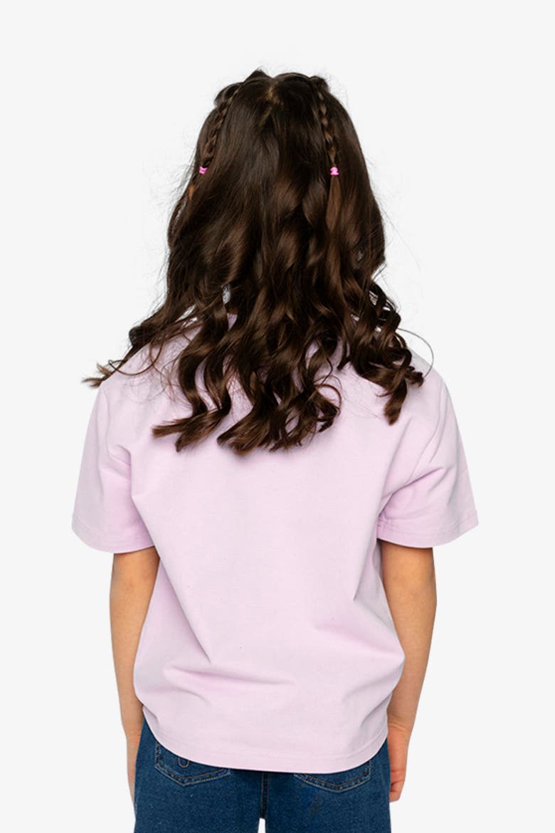 Relaxed Heavy Jersey Wide Short Sleeve T-Shirt, Alternate, color, Mauve