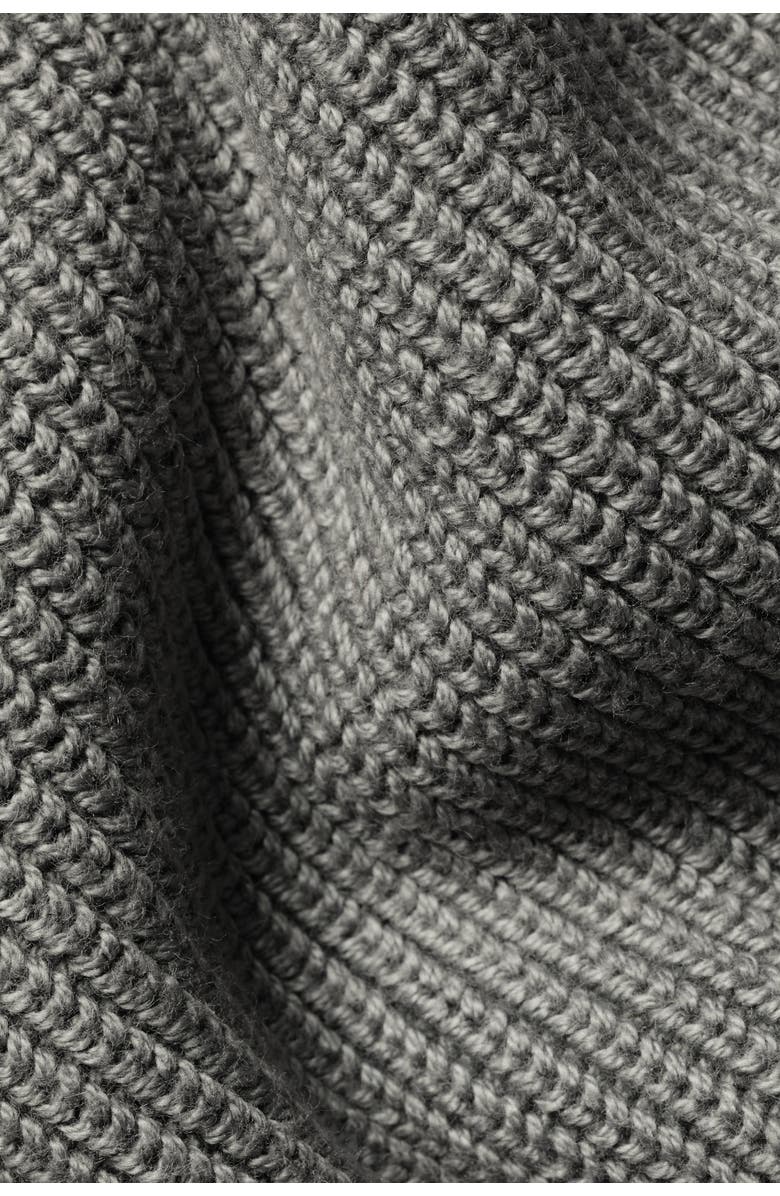 Charles Tyrwhitt Cotton Rib Crew Neck Sweater, Alternate, color, Grey