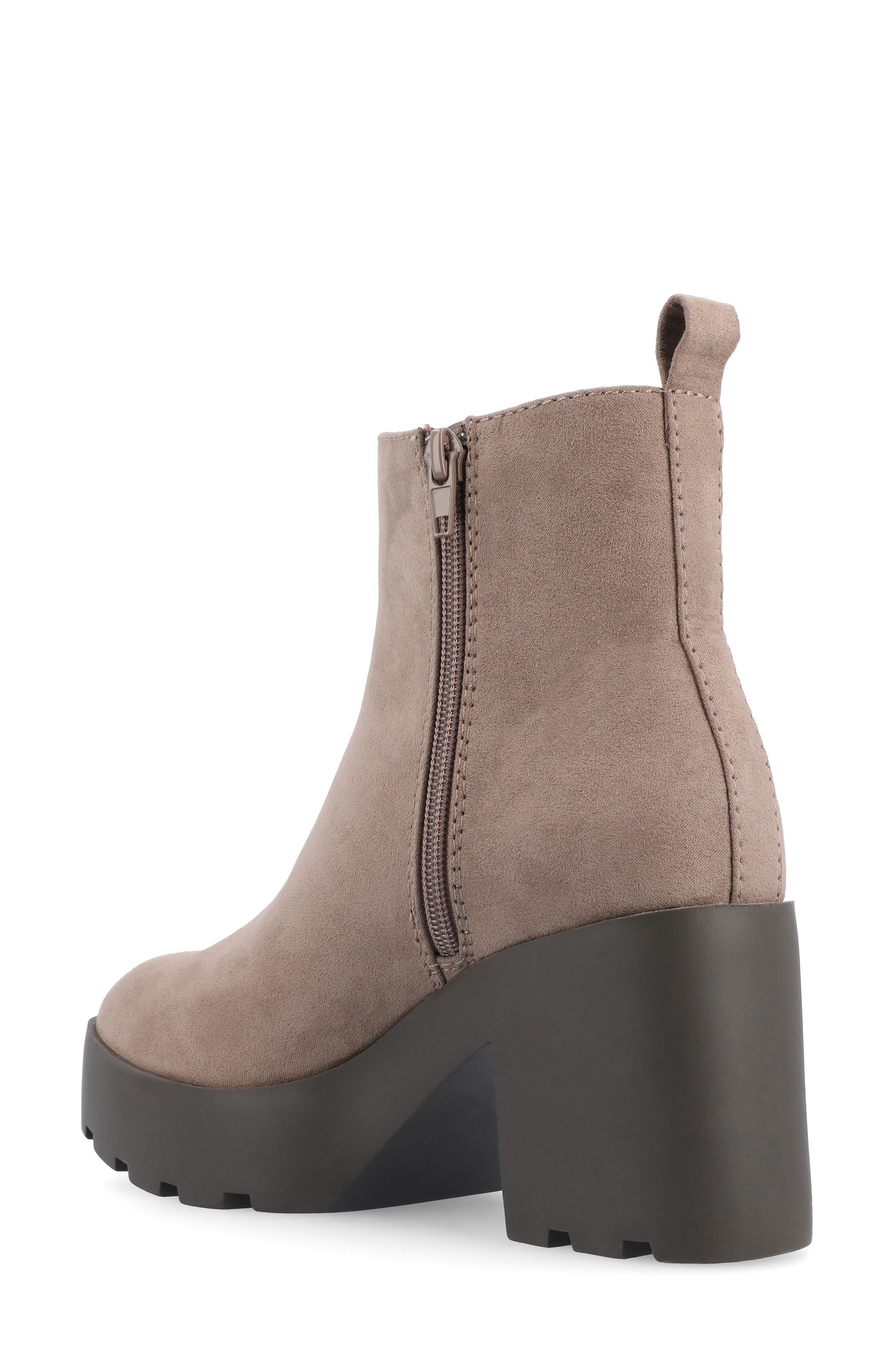 Journee Collection Cassidy Bootie, Alternate, color, Taupe
