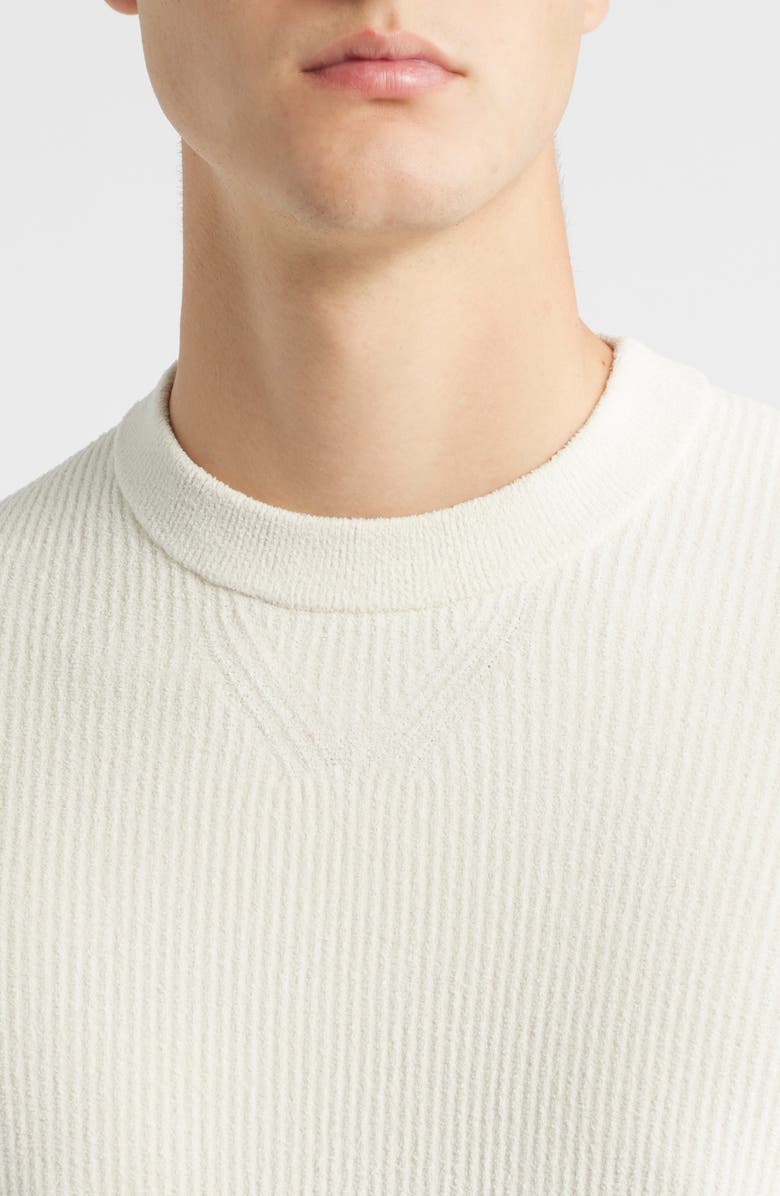 BOSS Horso Crewneck Sweater, Alternate, color, Open White