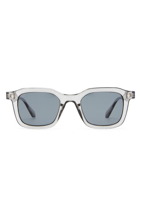 Zodiac 48mm Small Square Sunglasses
