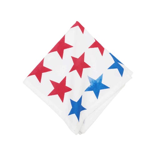 C & F Home C&f Home Red White & Pow Napkin Set Of 6 In White