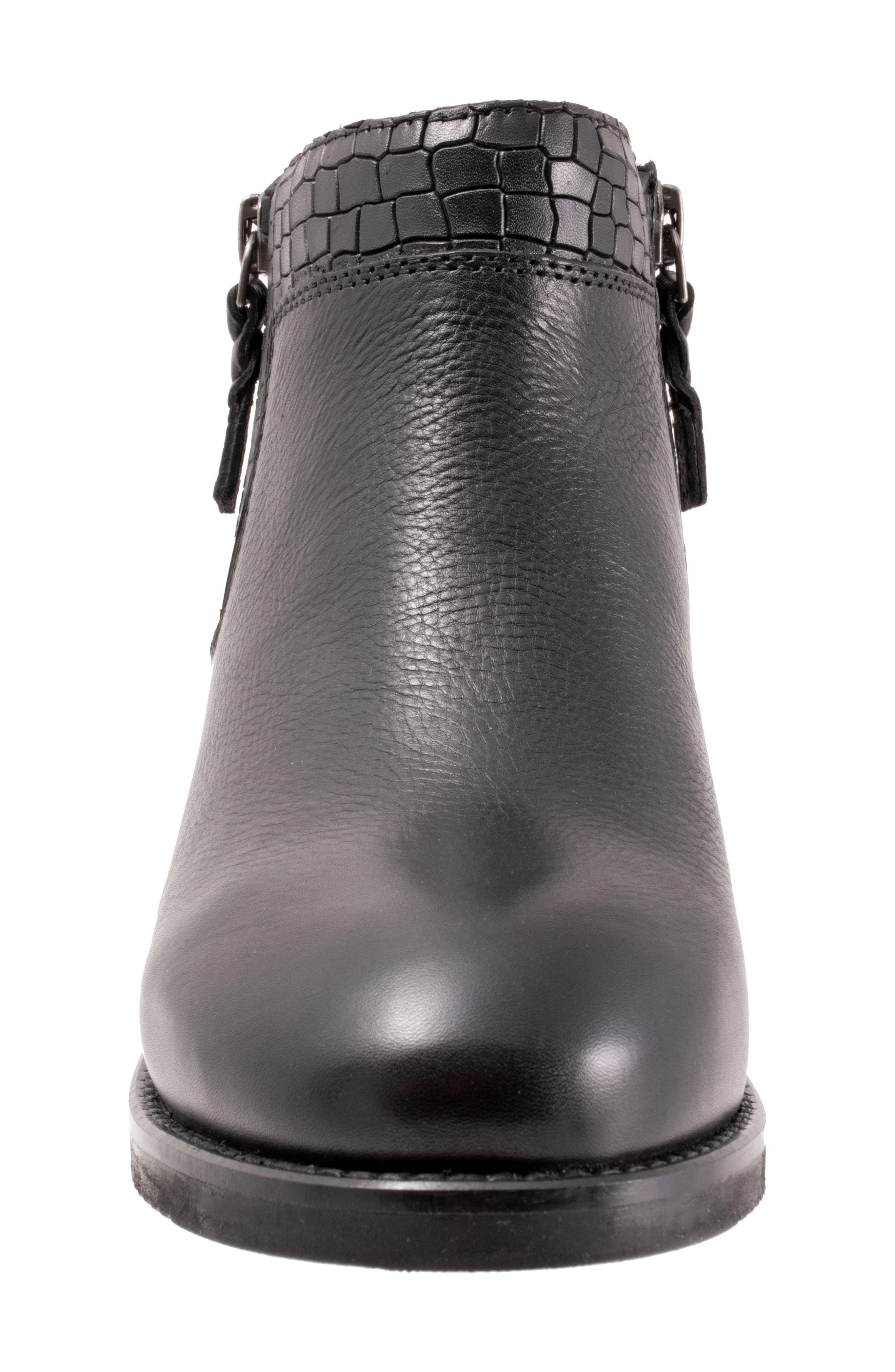 SoftWalk<sup>®</sup> SoftWalk Rubi Ankle Boot, Alternate, color, Black/Croc