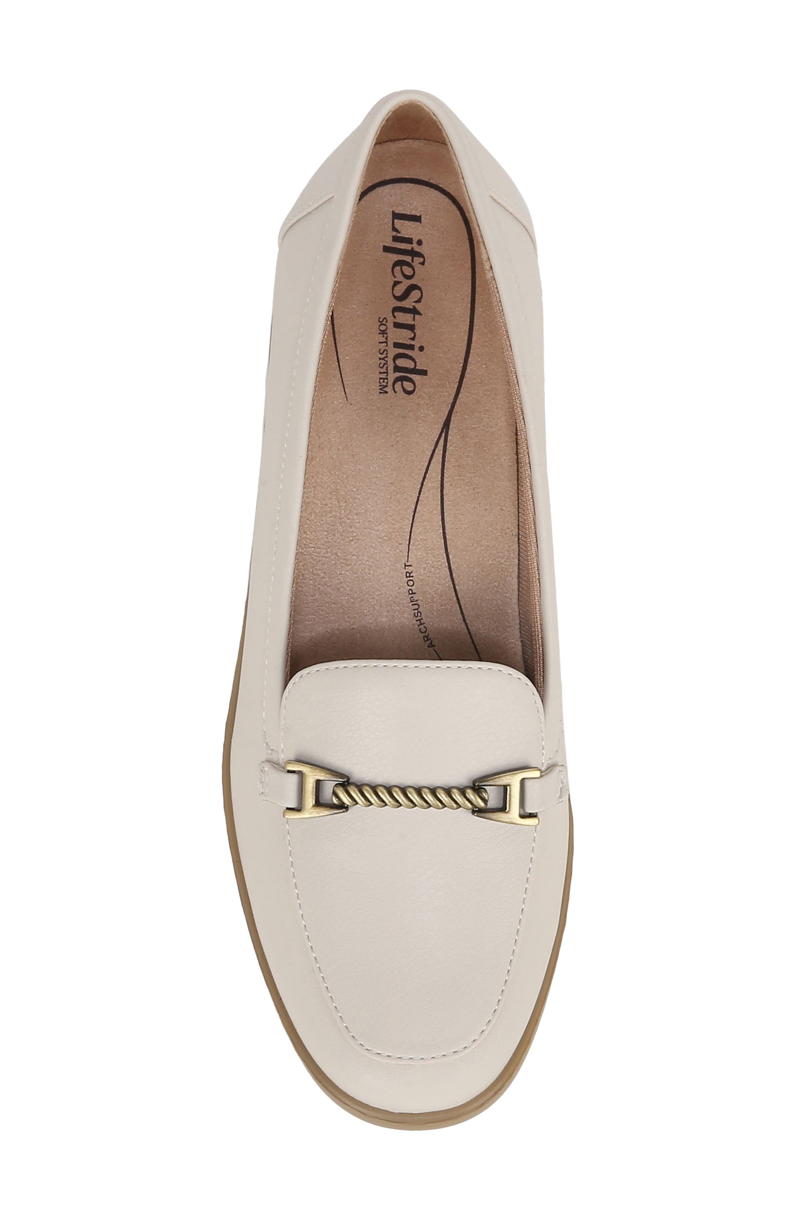 Jovial Bit Loafer, Alternate, color, BONE