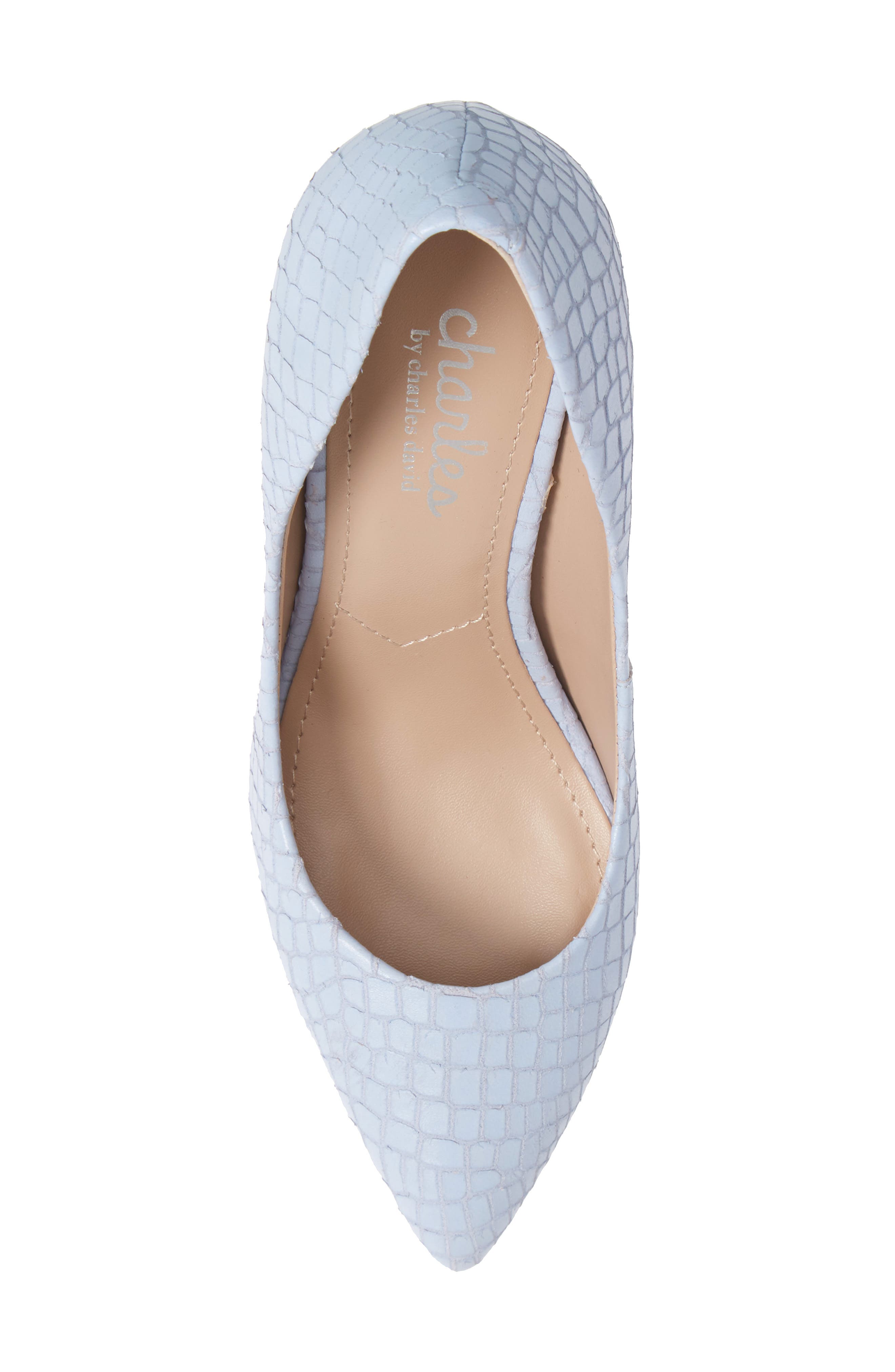 Maxx Pointed Toe Pump, Alternate, color, BABY BLUE
