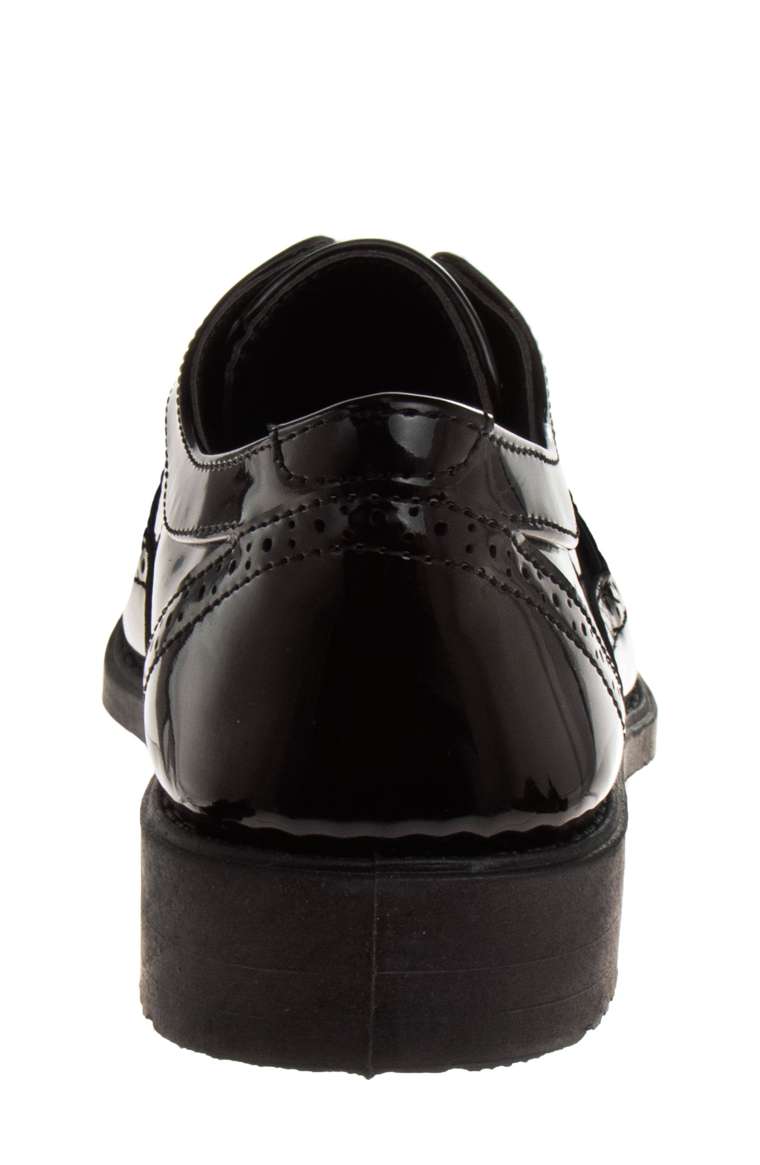 JOSMO Kids' Wingtip Derby, Alternate, color, Black Patent
