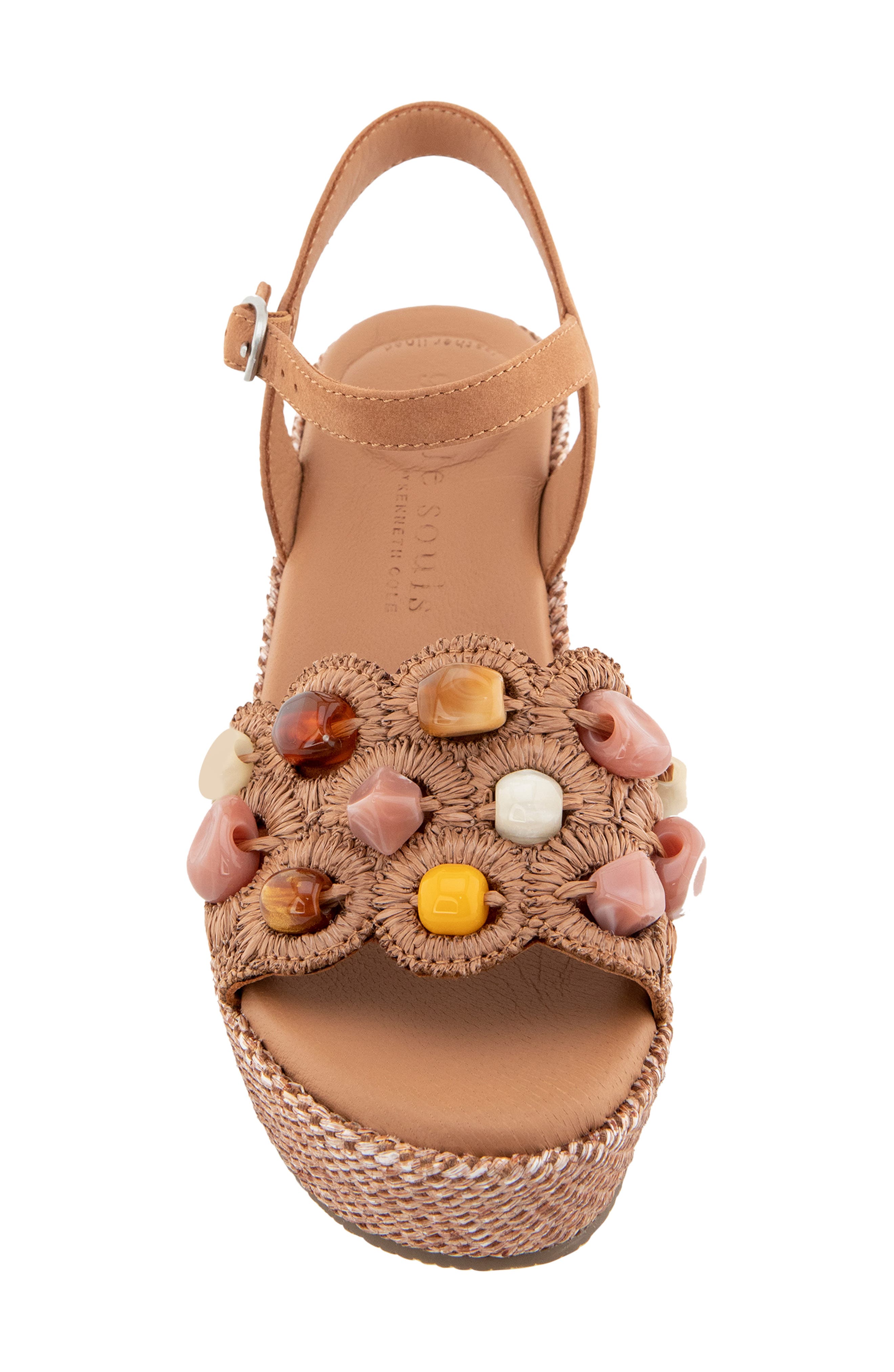 Gentle Souls Nolina Woven Wedge Sandal, Alternate, color, 