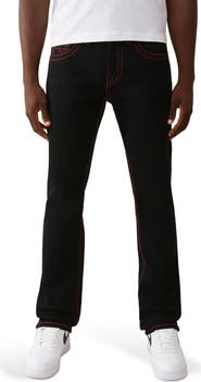 True Religion Ricky Big T Flap Straight Leg Jeans