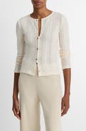 Vince Open Stitch Cardigan