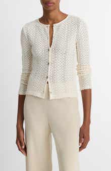 Open Stitch Cardigan