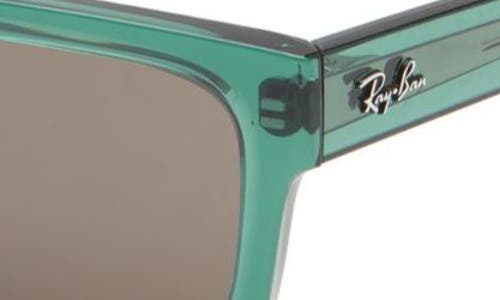 Ray Ban Warren 54mm Rectangular Sunglasses In Green