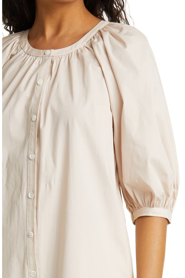 Vincent Puff Sleeve Maxi Dress, Alternate, color, BISCOTTI