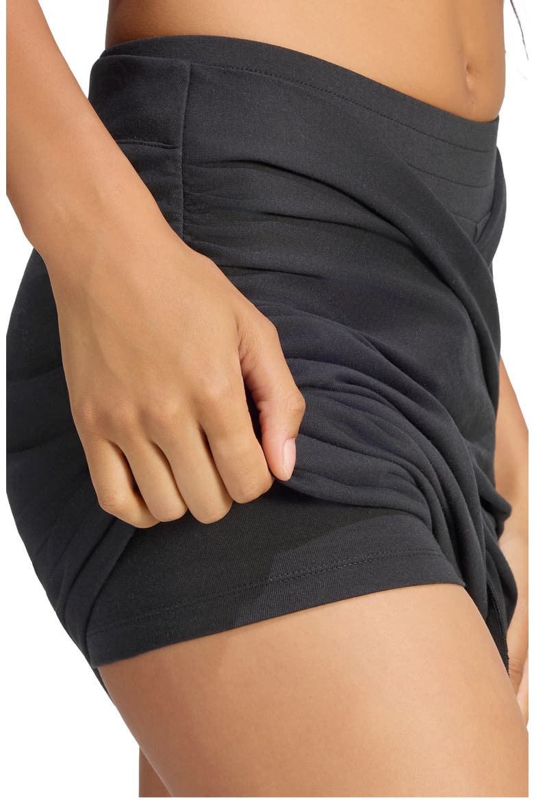 Jennie Wrap Skort, Main, color, BLACK