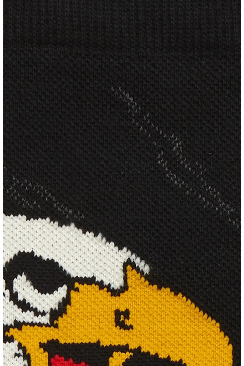 Live Free Socks, Alternate, color, BLACK