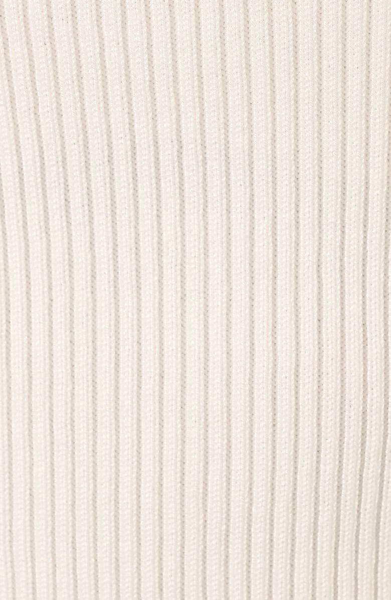 Petal & Pup Tammy Long Sleeve Rib Top, Alternate, color, White