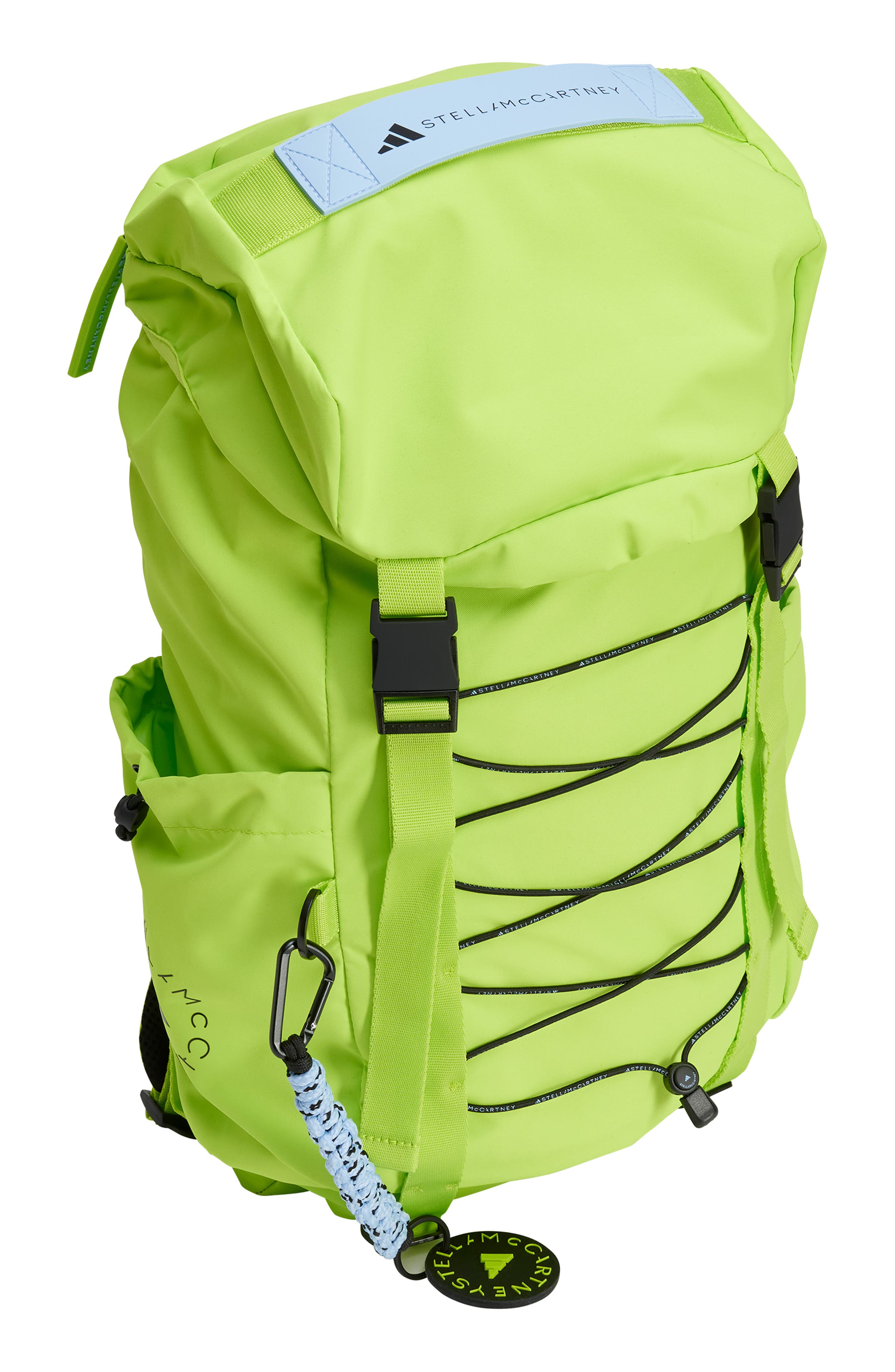 adidas by Stella McCartney Stella McCartney Backpack, Alternate, color, Semi Solar Slime