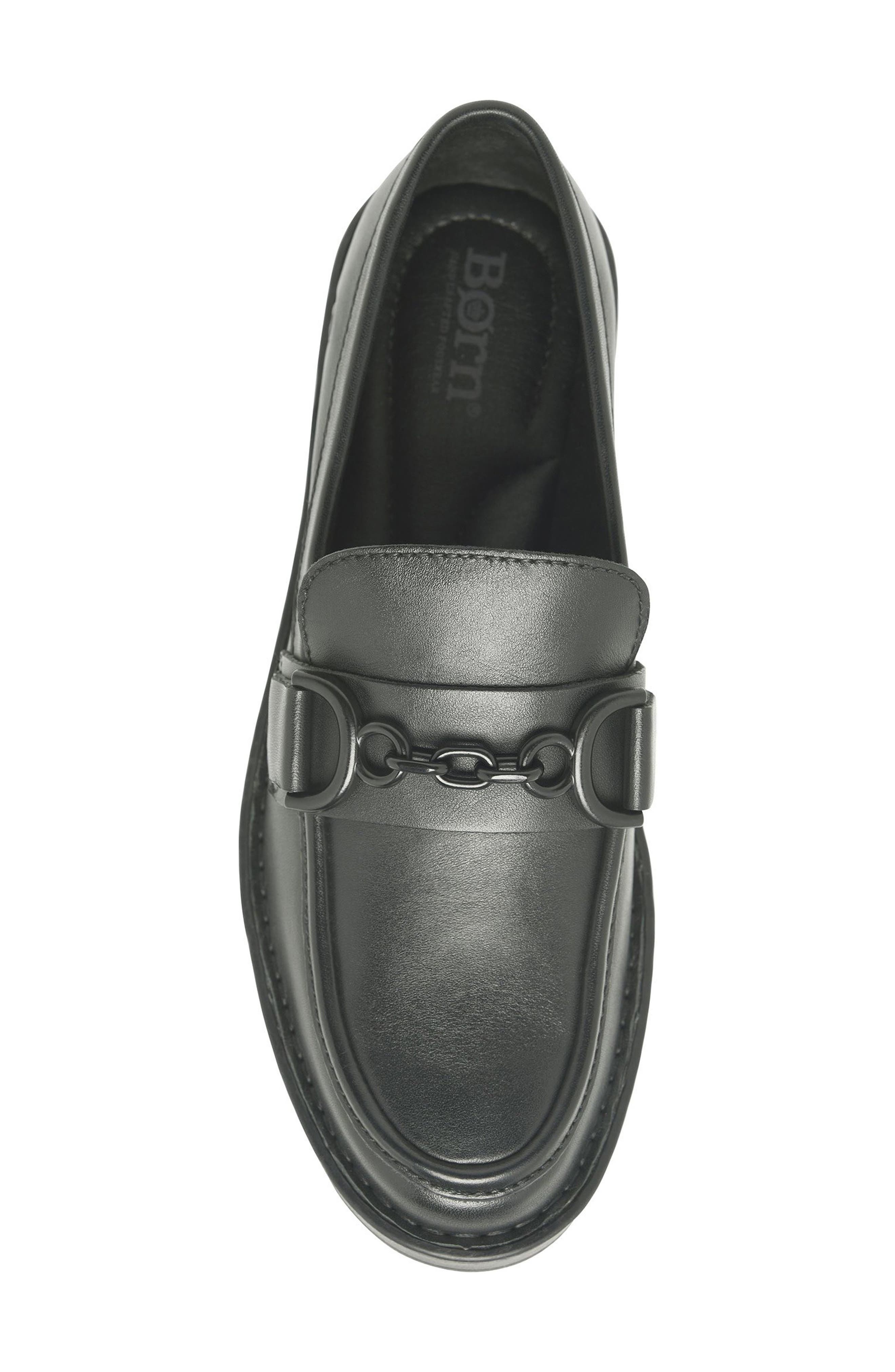 Carrera Bit Loafer, Alternate, color, BLACK LEATHER