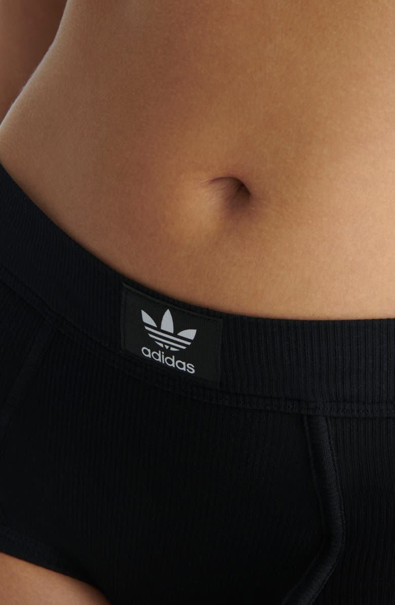 adidas Originals Rib Boyshorts, Alternate, color, 
