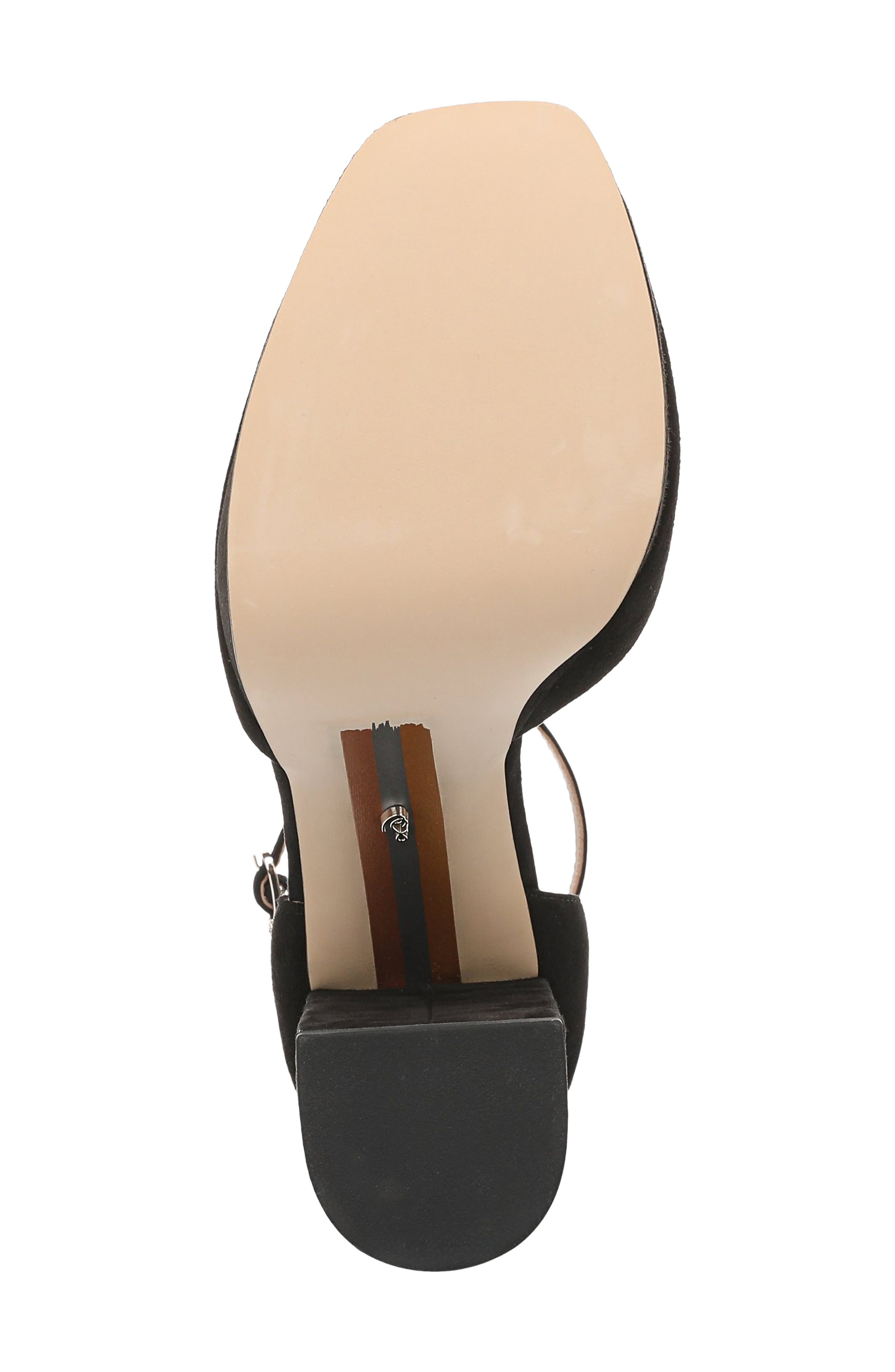 Kirra Platform Sandal, Alternate, color, BLACK SUEDE