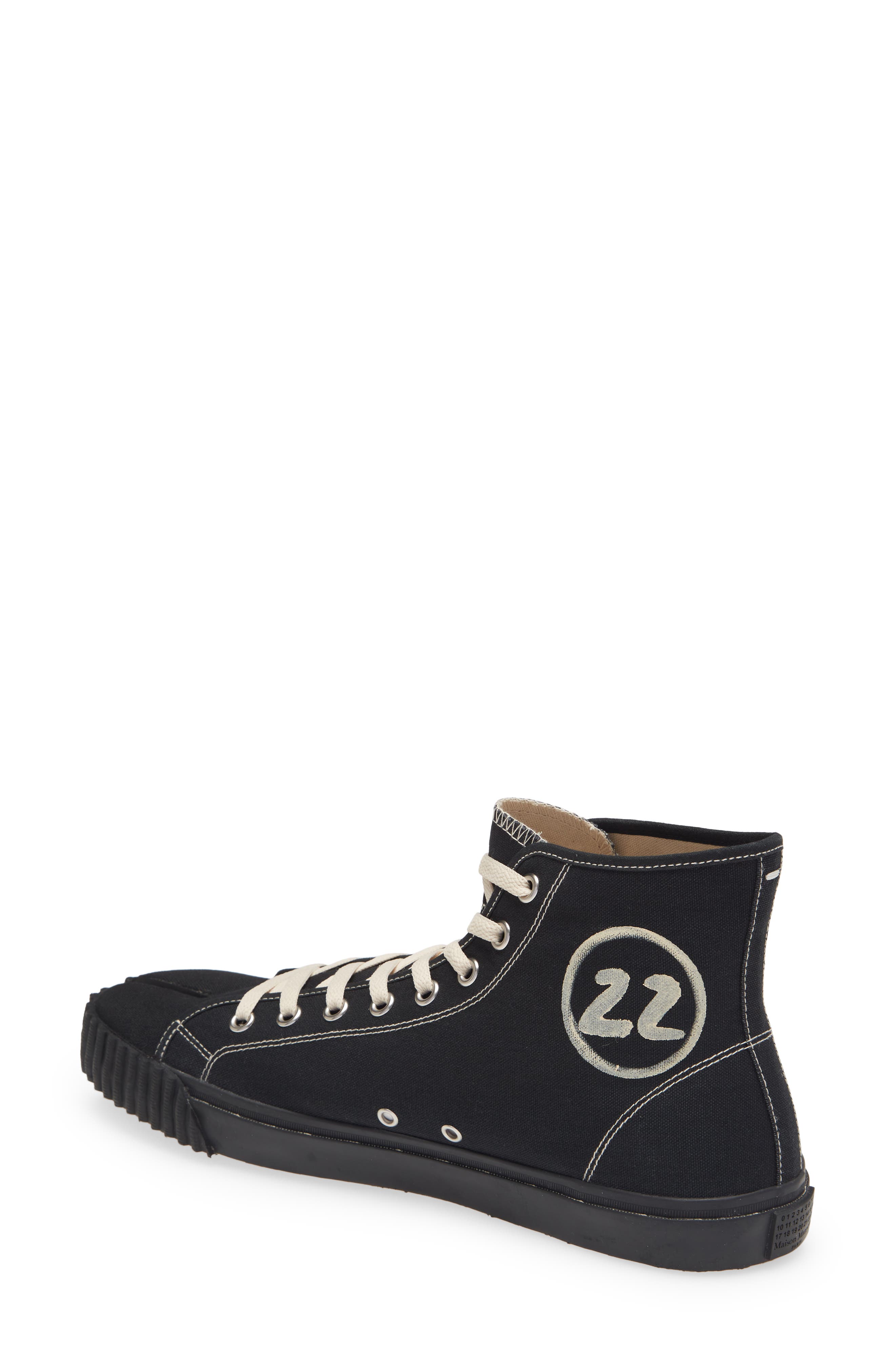Maison Margiela Tabi High Top Sneaker, Alternate, color, 