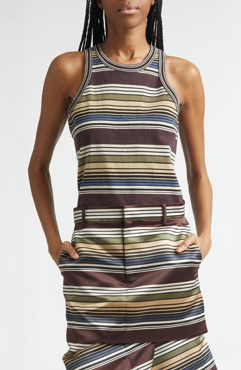 Horizontal Stripe Tank