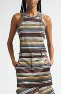 Sacai Horizontal Stripe Tank