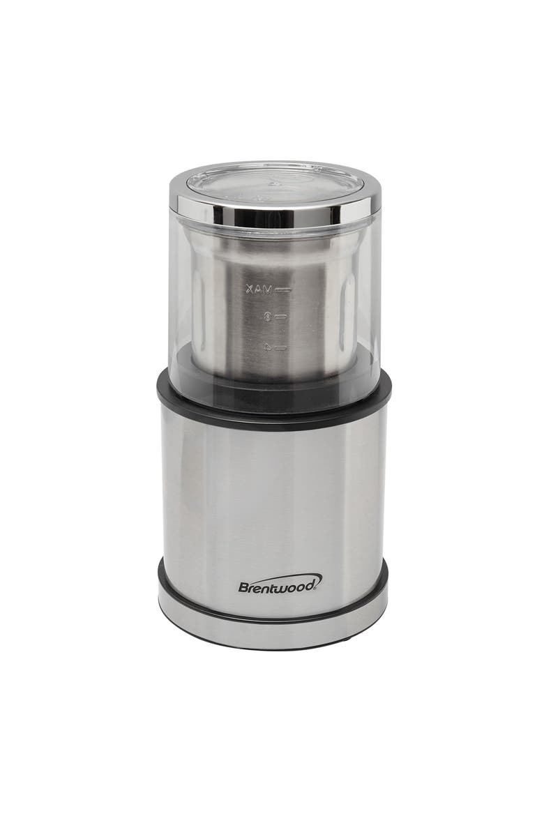 75 Gram Wet and Dry Coffee Bean, Herb and Spice Grinder, Main, color, Black
