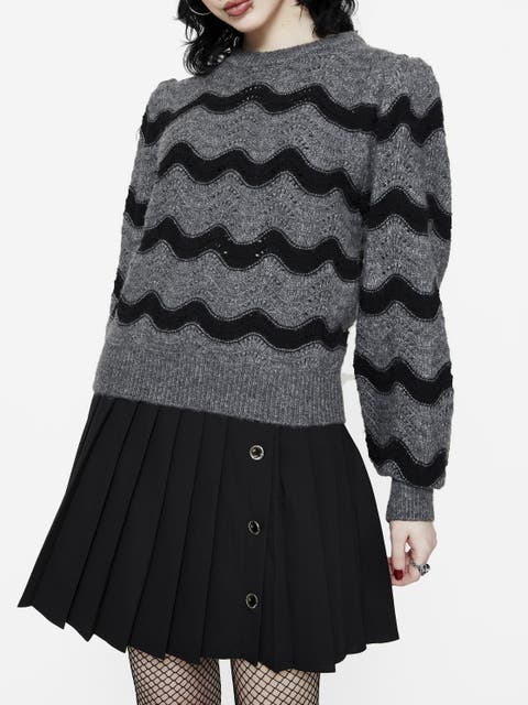 Nave Stripe Knit Sweater