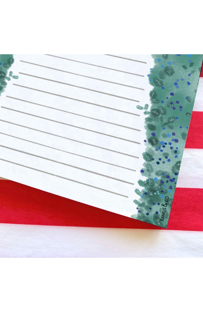 Ramus & Co Blueberry Patch 5" x 8" Lined Notepad, Alternate, color, Multi-Pack