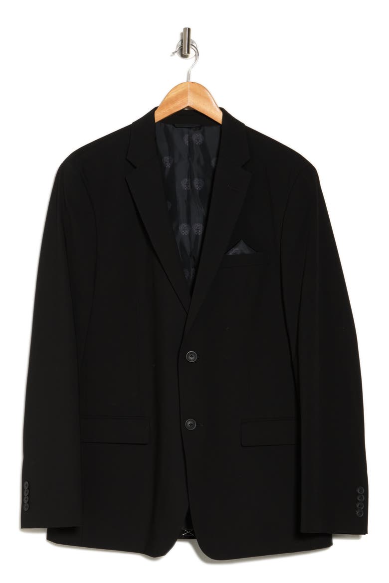 Slim Fit Super Stretch Suit Jacket, Alternate, color, BLACK