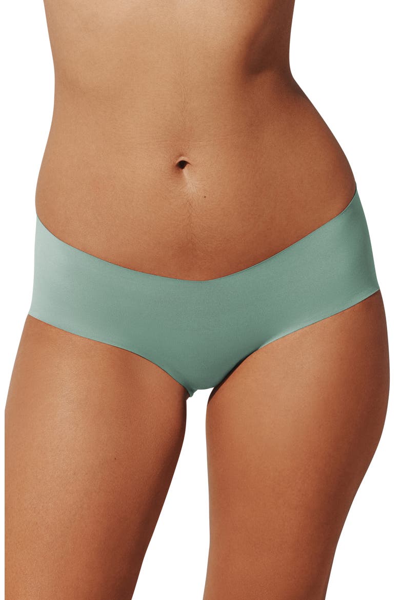 Assorted 2-Pack Zero Edge™ Invisible Hipsters, Alternate, color, MOCHA/ DAYDREAM