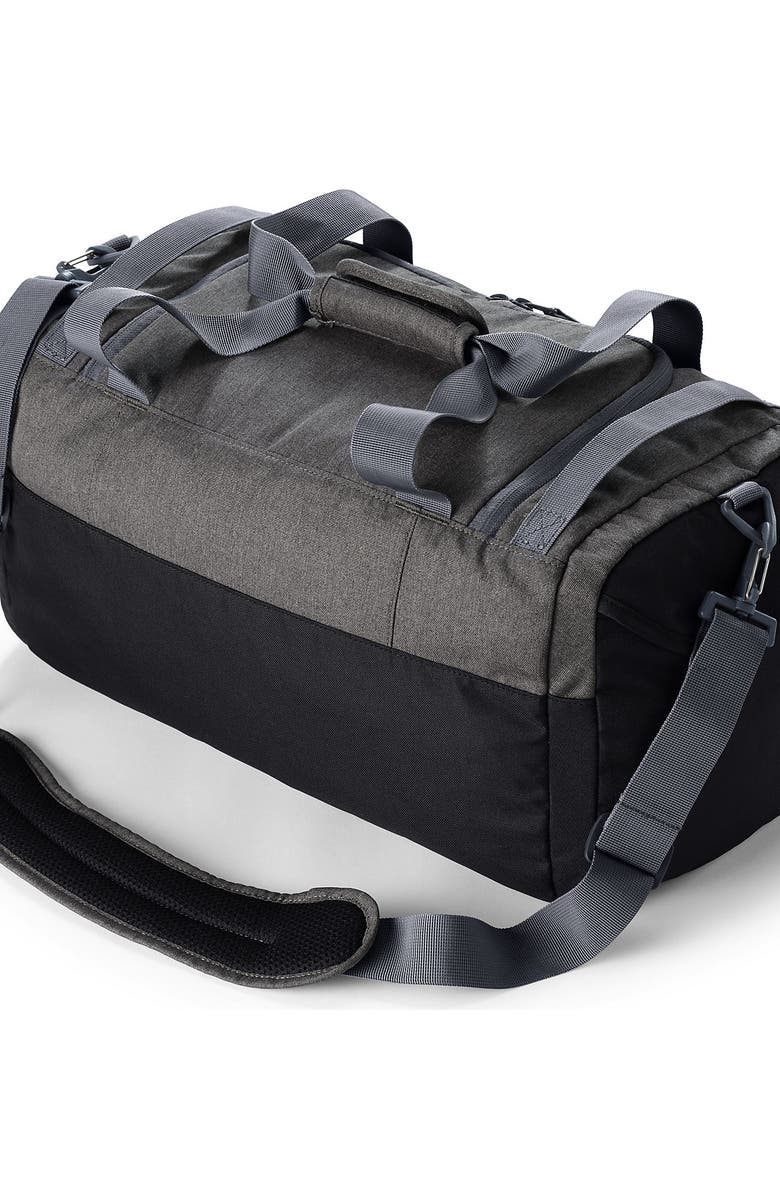 Lands' End Small All Purpose Travel Duffle Bag, Alternate, color, Oxidized Gray Heather