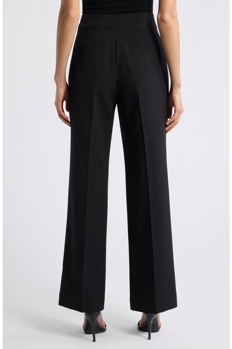 Margaret Pintuck Suit Pants, Alternate, color, NOIR