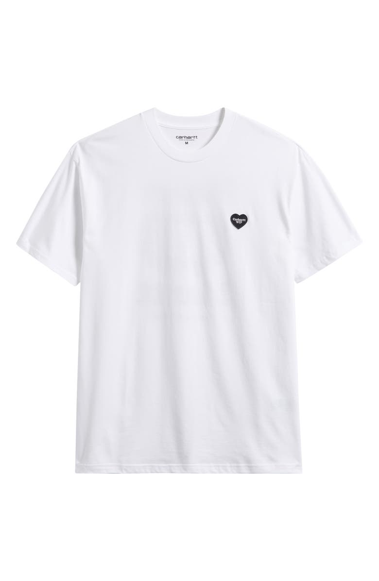 Carhartt Work In Progress Heart II Hartt Organic Cotton Graphic T-Shirt, Alternate, color, White