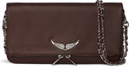 Zadig & Voltaire Rock Grained Leather Crossbody Bag