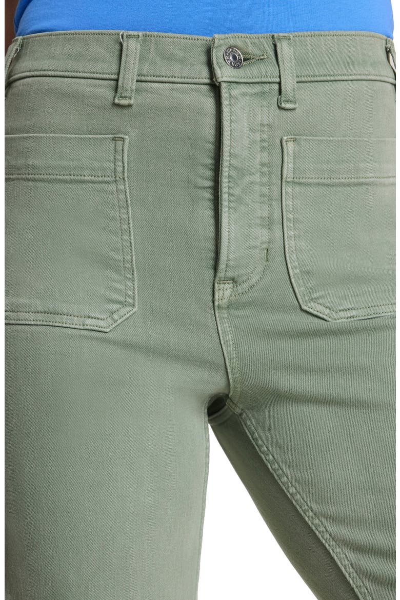 SPANXshape™ Authentic 360 Patch Pocket Easy Flare Jeans, Alternate, color, SAGE BRUSH