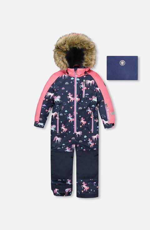 One-Piece Play Snowsuit Unicorn (Little Kid & Big Kid)
