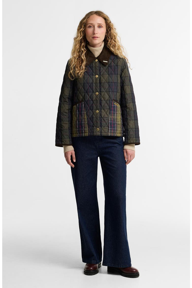 Tartan Reimagined Icon Quilted Jacket, Alternate, color, SHADOW CLASSIC/ CLASSIC