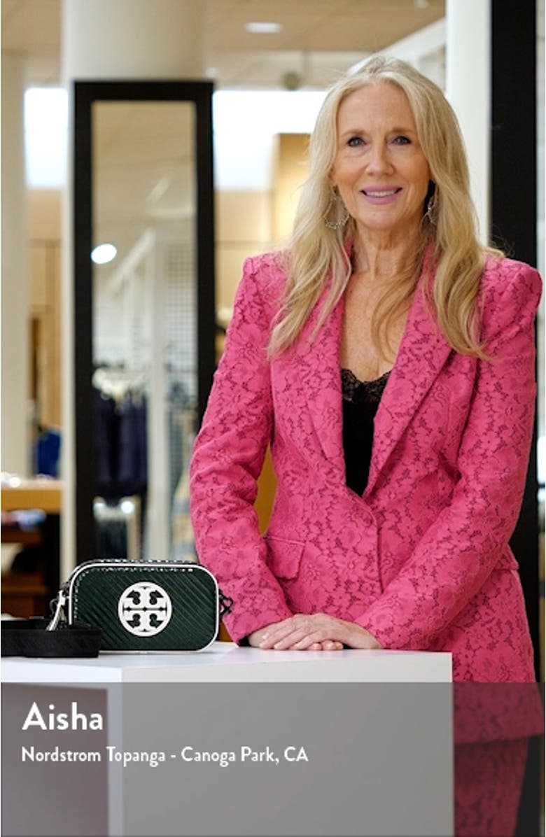 Miller Quilted Patent Leather Crossbody Bag, sales video thumbnail