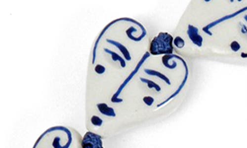 Clare V . Porcelain Heart Shortie Strap In Multi