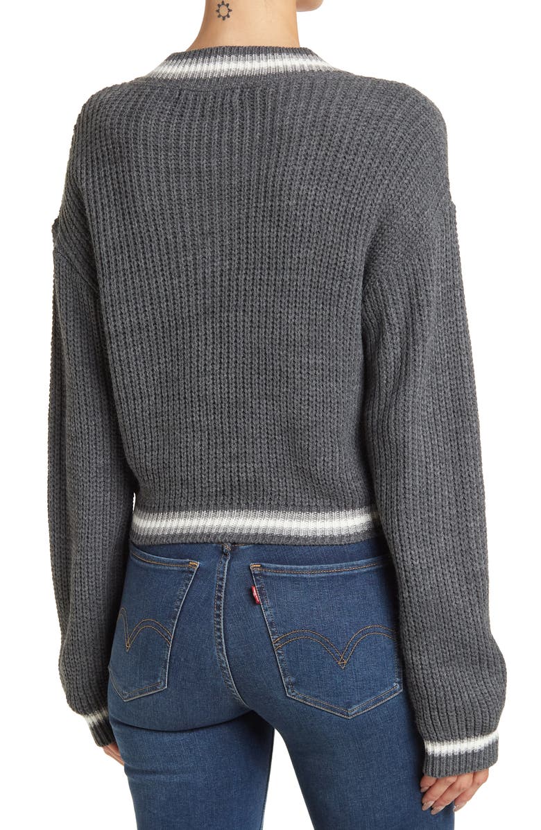 Cotton Emporium V-Neck Half Pullover, Alternate, color,