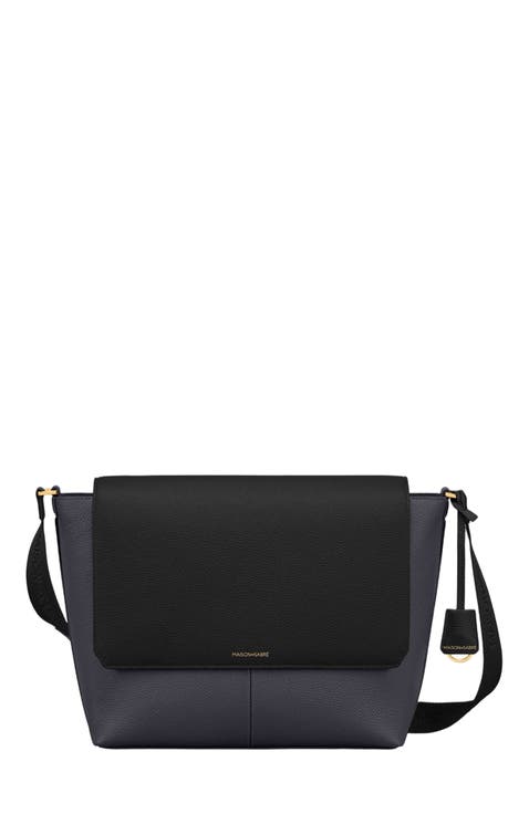 Leather Flaire Messenger Bag