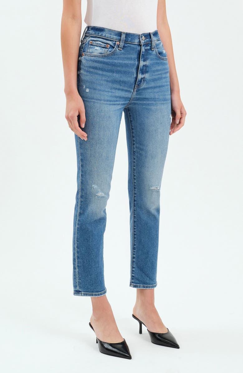 DAZE High Street Crop Jeans, Alternate, color, Wide Awake Vintage