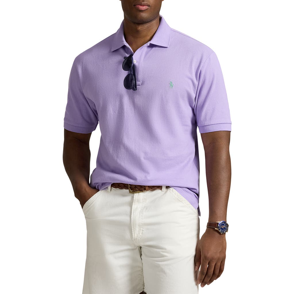 Polo Ralph Lauren Cotton Polo Shirt In Purple