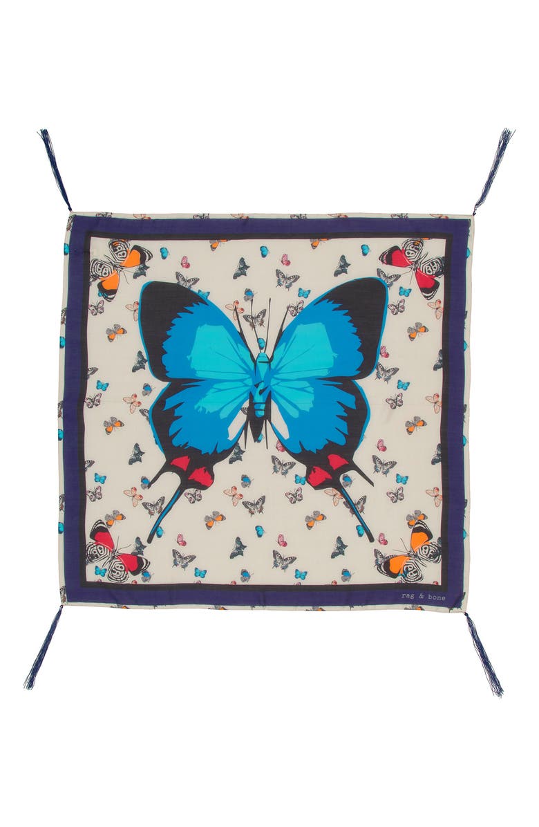 rag & bone Olympus 90 Modal & Silk Scarf, Alternate, color, 