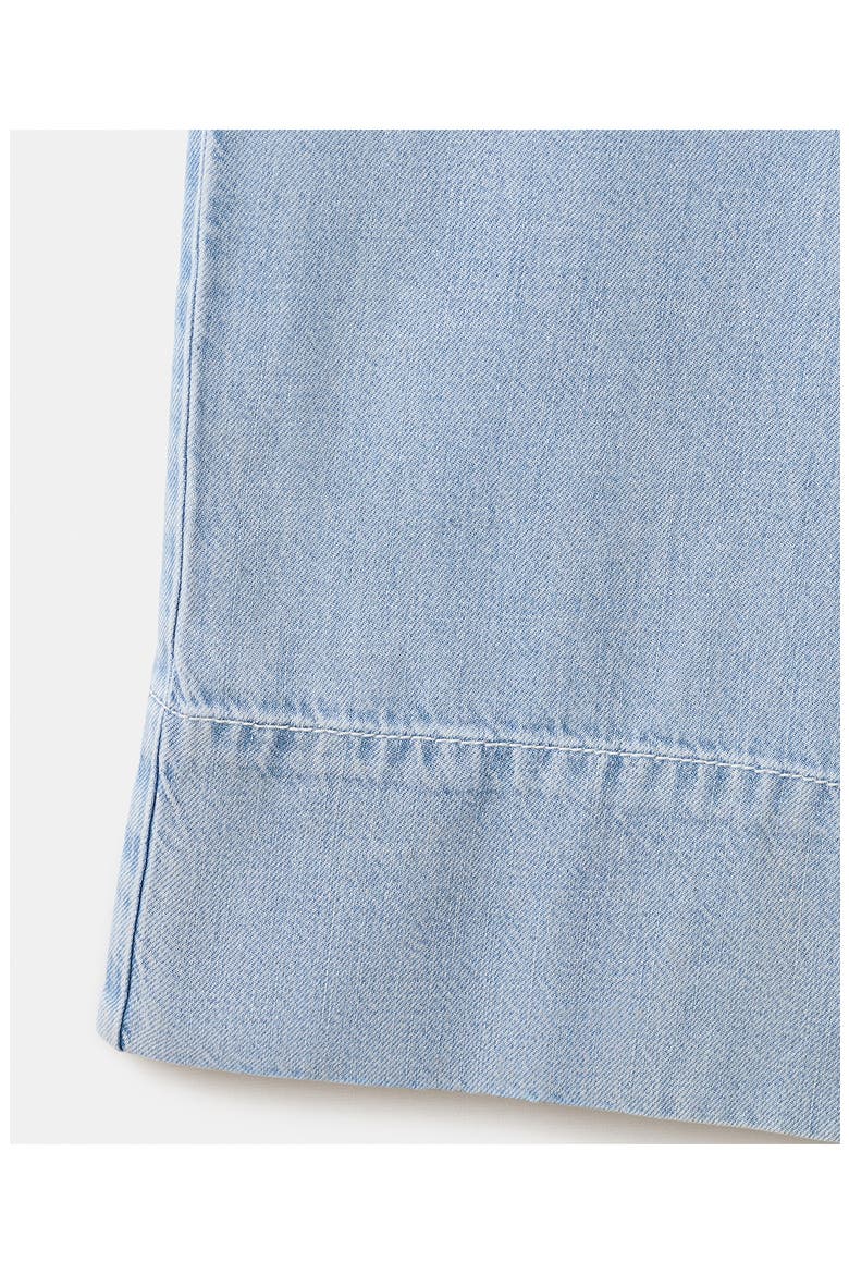 Denim Jumpsuit, Alternate, color, LIGHT BLUE