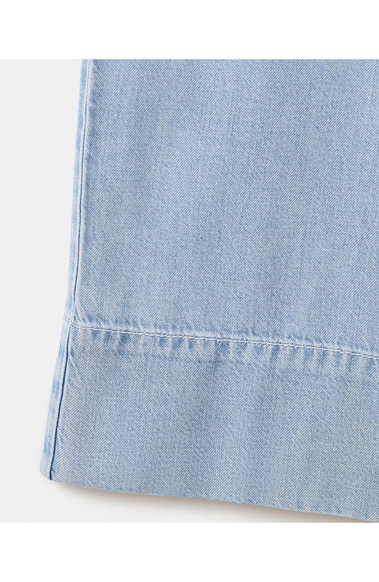 MANGO Denim Jumpsuit, Alternate, color, Light Blue